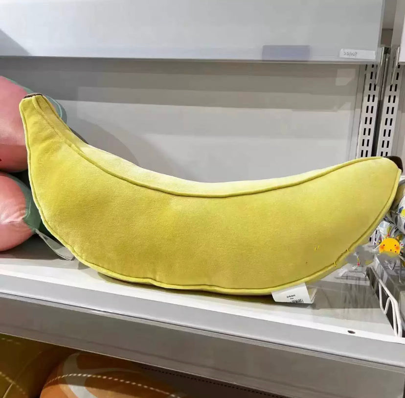 “So Soft!” Banana Plush Pillow | Cute Banana Cushion for Students, Couch & Bedroom