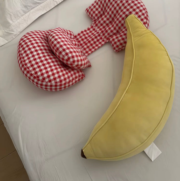 “So Soft!” Banana Plush Pillow | Cute Banana Cushion for Students, Couch & Bedroom